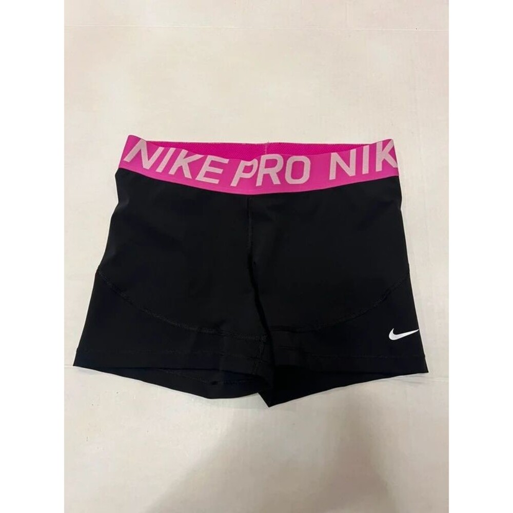 Nike Pro Dri-FIT Black Training Shorts – Size L